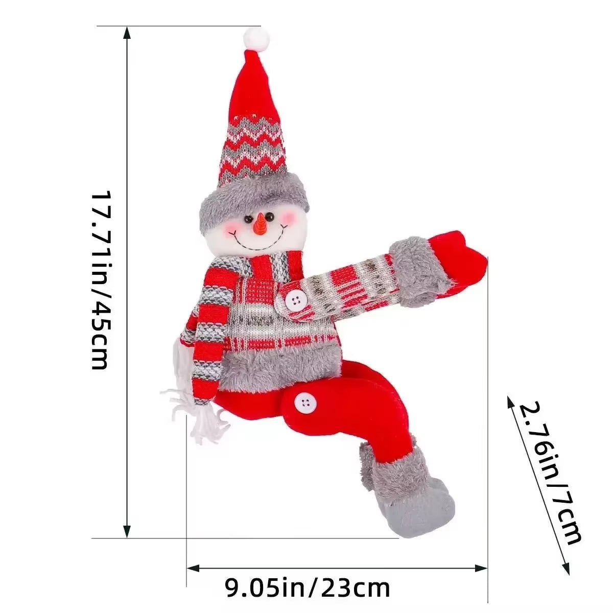 Weihnachtsmann Dekoration zum befestigen