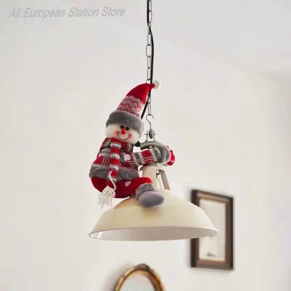 Weihnachtsmann Dekoration zum befestigen