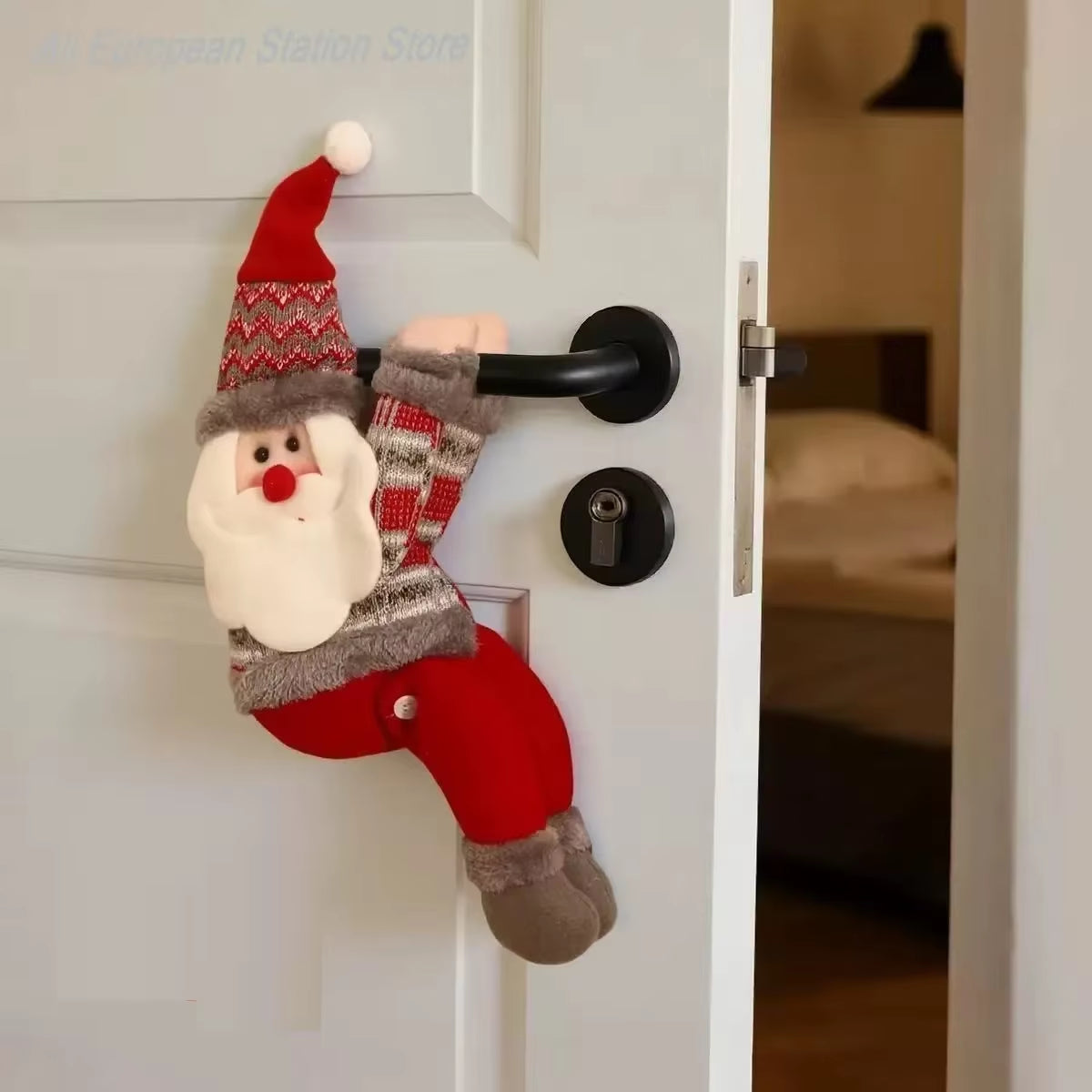 Weihnachtsmann Dekoration zum befestigen